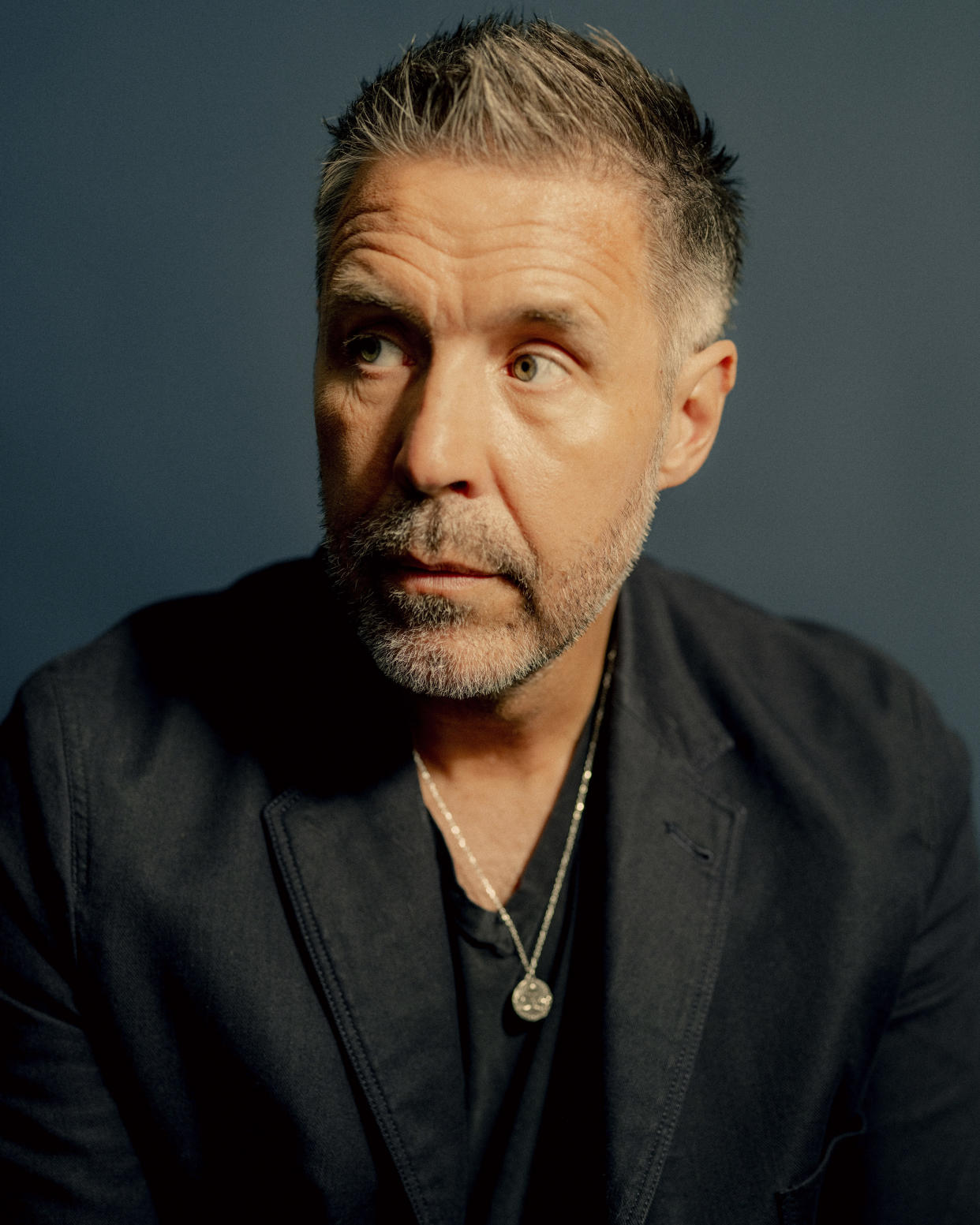 El actor Paddy Considine en Londres, Inglaterra, el 19 de julio de 2022.  (Max Miechowski/The New York Times).