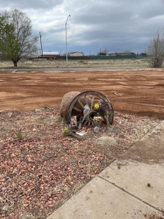 Penrose demolition complete, memorial at site