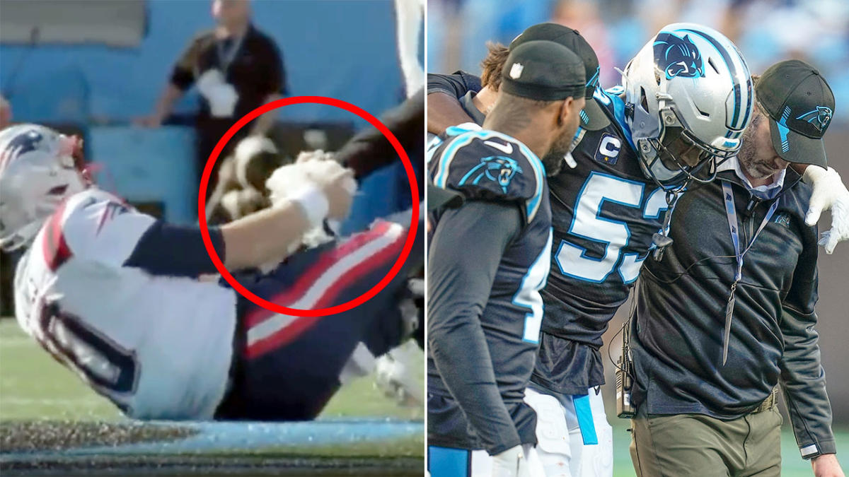 Panthers' Brian Burns (sorta) gets his revenge on Patriots' Mac Jones