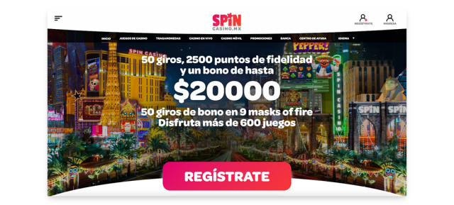 Casino móvil giros