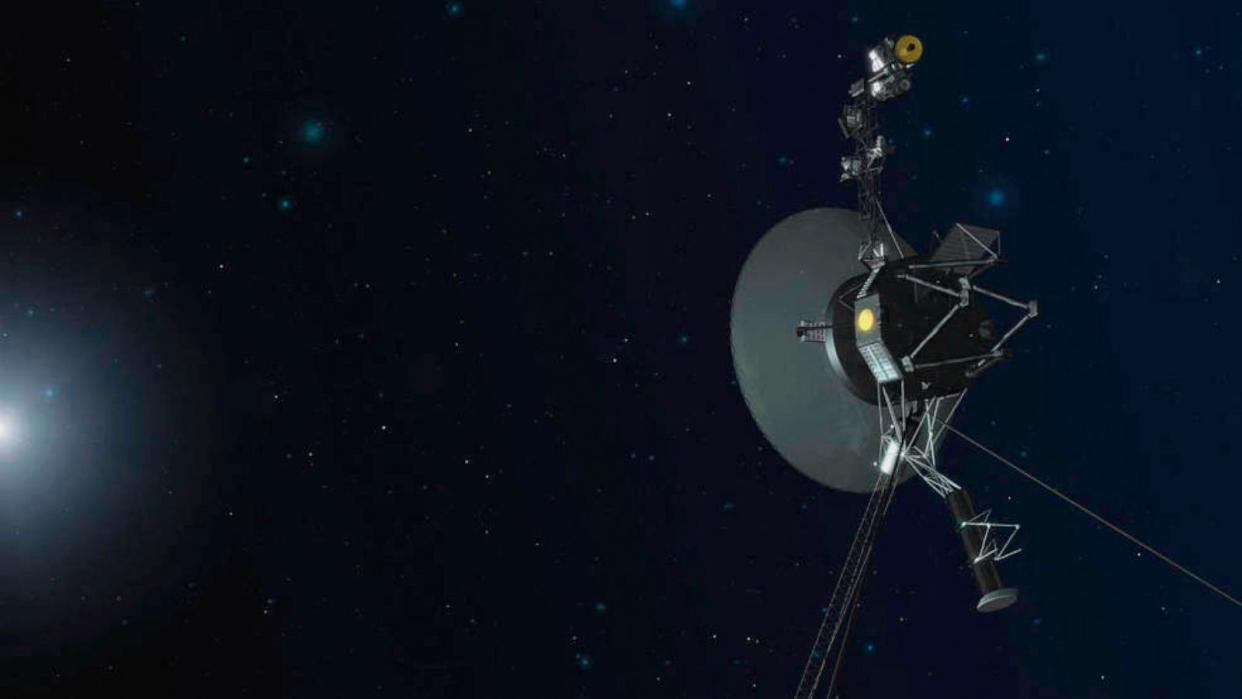 PHOTO: This illustration provided by NASA depicts Voyager 1.  (NASA via AP)