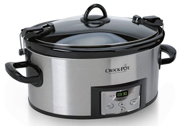 Crock Pot 6 Quart Slow Cooker works with Alexa