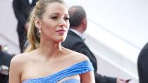 Blake Lively flaunts her growing baby bump in Cannes