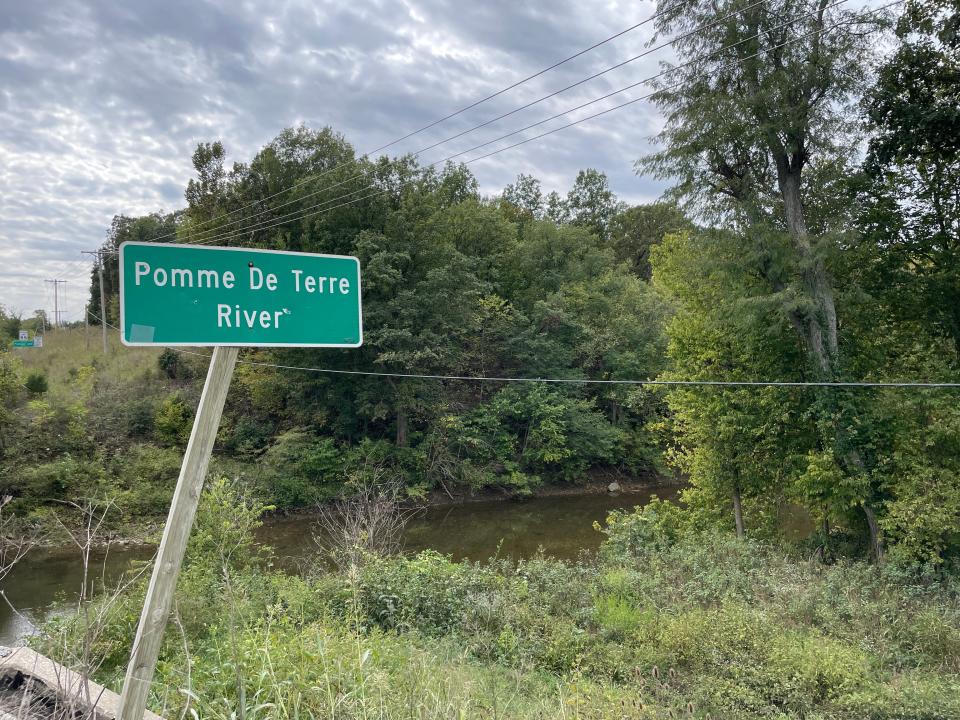 This part of the Pomme de Terre River, seen pictured here on Oct. 6, 2023 is located less than a mile north of the Missouri Prime Beef Packers plant in Pleasant Hope, which is seeking a permit to dump its treated wastewater in the waterway.