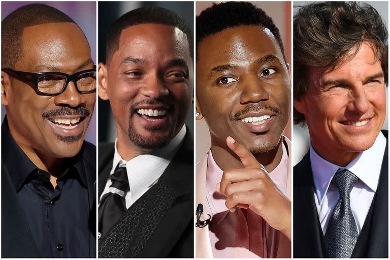 Eddie Murphy,  Will Smith, Jerrod Carmichael y Tom Cruise, protagonistas de algunos momentos marcados por el humor durante la entrega de los premios Globo de Oro