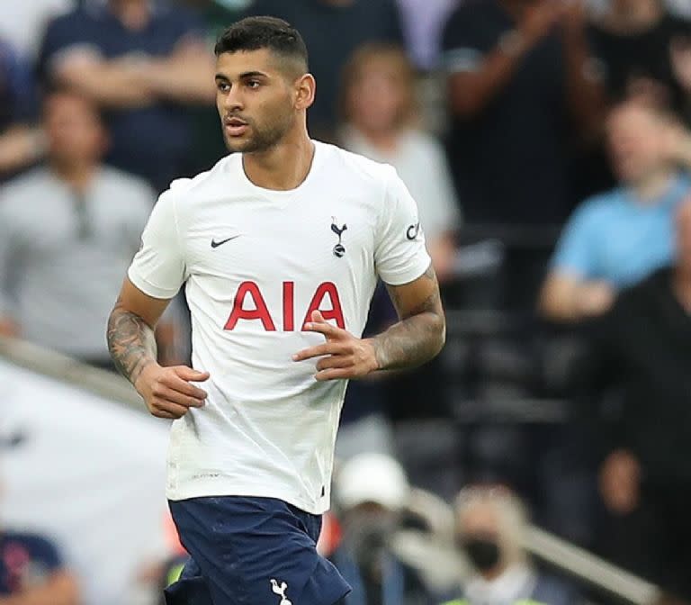 Romero se lesionó jugando para el Tottenham. 