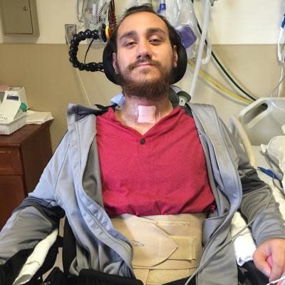 Noland Arbaugh, 29, had a Neuralink chip implanted in his brain. CaringBridge