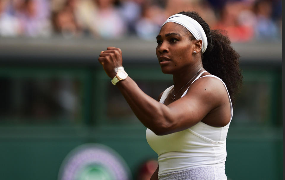 <p>2016 was a great year for Serena. She reached the final of the Australian Open in January, losing to shock first-time winner Angelique Kerber.</p><p><span>The week of February 15 marked Serena’s 157th consecutive week ranked world No. 1, passing</span>Martina Navratilova<span>’s mark of 156 to have the second-longest run in WTA history behind Steffi Graf’s 186. In May, she reached the final of the French open, only losing one set in the process. However, despite being the overwhelming favourite, she lost to Garbiñe Muguruza of Spain in straight sets. <br><br>At Wimbledon, she won her first grandslam of the season, avenging her loss to Kerber in the Australian open by beating the German in <span>straight sets to finally equal Steffi Graf’s record of 22 Grand Slams in the Open Era.<br><br>The Olympics came round in August but she was unable to defend her doubles title, losing in a shock first-round result to <span>the Czech duo of</span>Lucie Šafářová<span>and</span>Barbora Strýcová. She also lost in the singles to Ukraine’s Elina Svitolina in the third round to end a miserable time in Rio.</span></span></p><p><span><span><br><span>The week of September 5 marked Serena’s 186th consecutive week ranked world No. 1, equalling Steffi Graf’s record for longest run in WTA history. However, in the semifinals of the U.S. Open, Serena lost to</span><a rel="nofollow noopener" href="https://en.wikipedia.org/wiki/Karol%C3%ADna_Pl%C3%AD%C5%A1kov%C3%A1" target="_blank" data-ylk="slk:Karolina Pliskova;elm:context_link;itc:0;sec:content-canvas" class="link ">Karolina Pliskova</a><span>.</span></span></span></p>