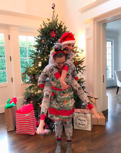 <p>Though Sarah Michelle Gellar is a mother of two, she looked like a kid herself while jumping around on Christmas morning in her holiday-themed <i>Star Wars</i> pajamas. “Party like it’s [Christmas],” she wrote. “Merry Merry to all.” (Photo: <a rel="nofollow noopener" href="https://www.instagram.com/p/BOcukq9gz1z/" target="_blank" data-ylk="slk:Instagram;elm:context_link;itc:0" class="link ">Instagram</a>) </p>