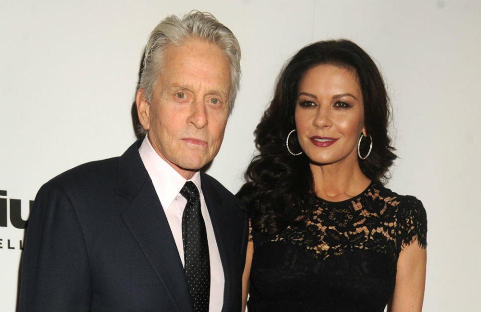 Catherine Zeta Jones et Michael Douglas