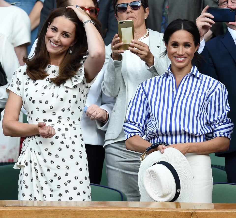 Meghan Markle and Kate Middleton