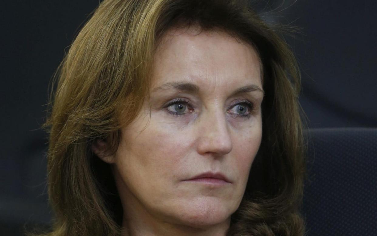 Cecilia Attias, former wife of French ex-president Nicolas Sarkozy -  KARIM JAAFAR/AFP