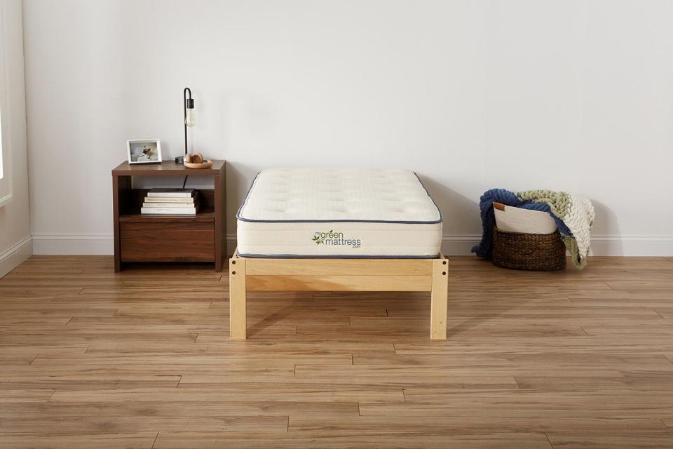 <p><strong>My Green Mattress</strong></p><p>mygreenmattress.com</p><p><strong>$749.00</strong></p><p><a href="https://go.redirectingat.com?id=74968X1596630&url=https%3A%2F%2Fwww.mygreenmattress.com%2Fproduct%2Fkiwi%2F&sref=https%3A%2F%2Fwww.goodhousekeeping.com%2Fhome-products%2Fg34437135%2Fbest-kids-mattresses%2F" rel="nofollow noopener" target="_blank" data-ylk="slk:Shop Now;elm:context_link;itc:0;sec:content-canvas" class="link ">Shop Now</a></p><p>For parents who prefer to buy mattresses made of natural materials, My Green Mattress beds are <strong>certified organic so they follow strict standards throughout the entire manufacturing process.</strong> This style, in particular, is ideal for children with its firm yet contouring feel using coils, latex, wool and cotton. For an extra $125 you can upgrade to a two-sided mattress; both sides are the same firmness, but it allows you to flip it over every so often to extend its life.</p><p>The best part is that it doesn't sacrifice quality by going green: Our testers who used it for their kids said it was so comfortable, and they enjoyed sleeping on it themselves. And because it's not designed just for children, it's a great option for older kids, teens and young adults. While many kid-specific mattresses are only available for smaller beds, this one comes in seven sizes including Queen and King.</p>