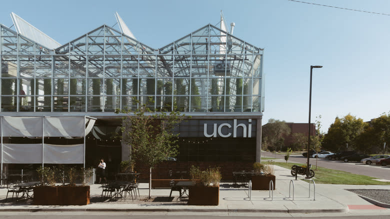 front of Uchi in Denver