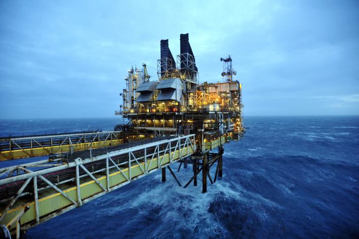 Shell  A view of part of the Etap platform (Eastern Trough Area Project) in the North Sea, around 100 miles east of Aberdeen, Scotland, as David Cameron visited the oil and gas platform as the focus of the Scottish independence debate shifted to the future of North Sea production.