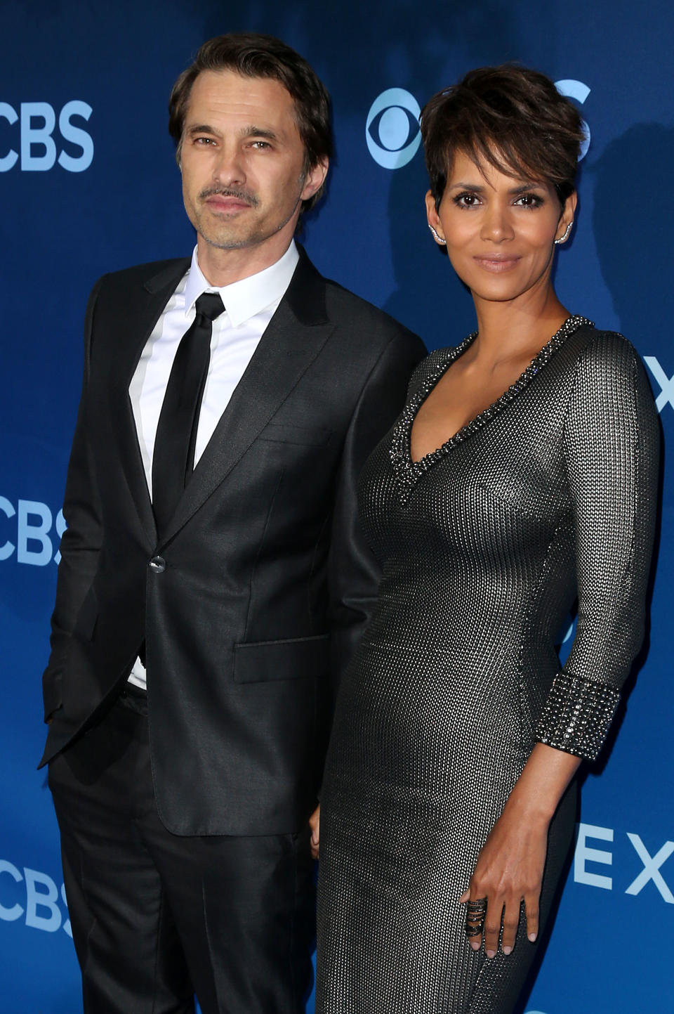 Halle Barry and Oliver Martinez on the red carpet for Extant