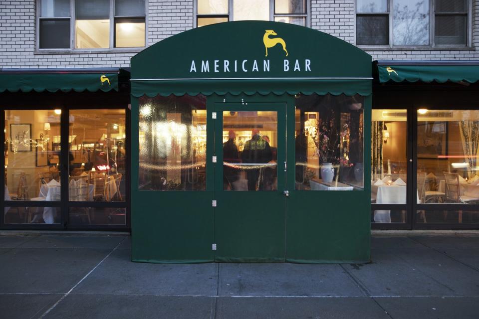 The initial concept for American Bar was drawn from London's private members' clubs in the 1980s.