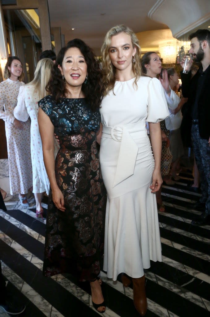 Sandra Oh and Jodie Comer