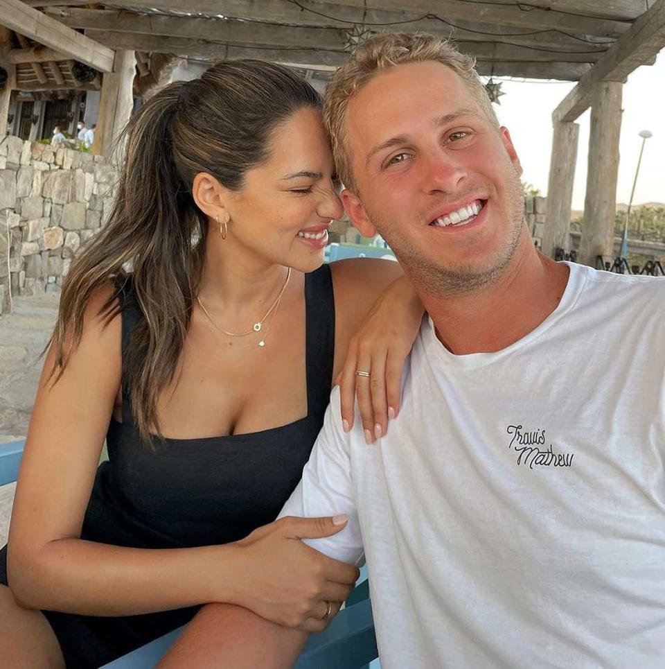 Jared Goff, Christen Harper