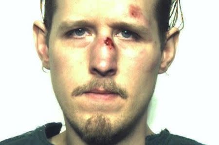 Eric Matthew Frein, 31, is pictured in this October 2014 handout photo obtained by Reuters October 31, 2014. REUTERS/Pike County Correctional Facility/Files/Handout via Reuters