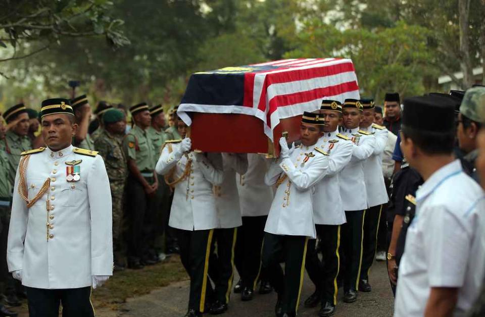 Mohd Zahir died after being shot during a demonstration in conjunction with the launch of the 5th Infantry Division and the 13th Infantry Brigade. ― Picture by Farhan Najib