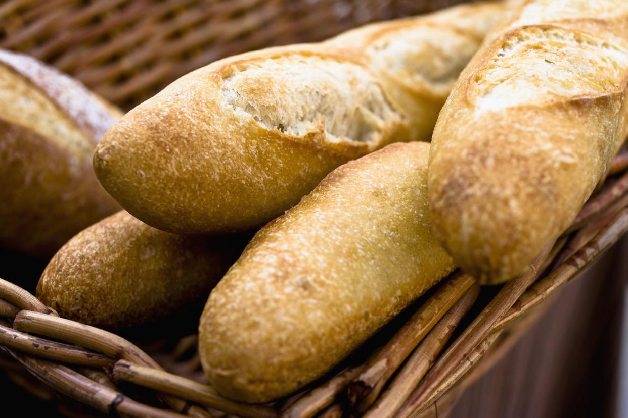 French Bread at the farmers market.