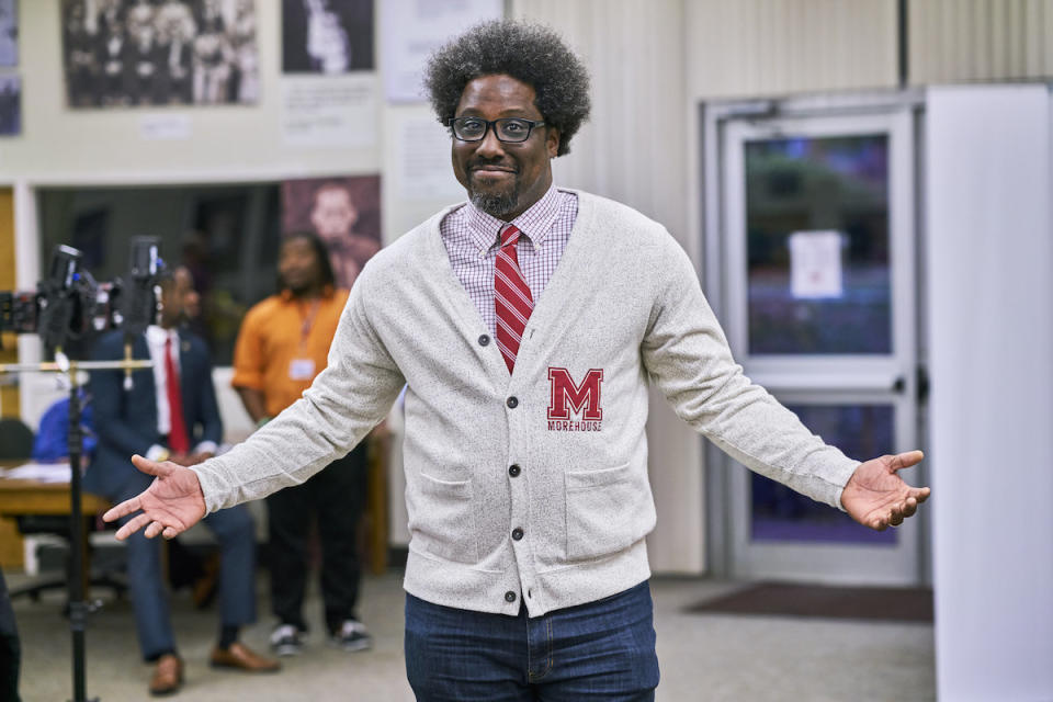 W. Kamau Bell visits Morehouse College for an episode of "United Shades of America" centered around historically black colleges and universities.&nbsp; (Photo: CNN/United Shades of America)