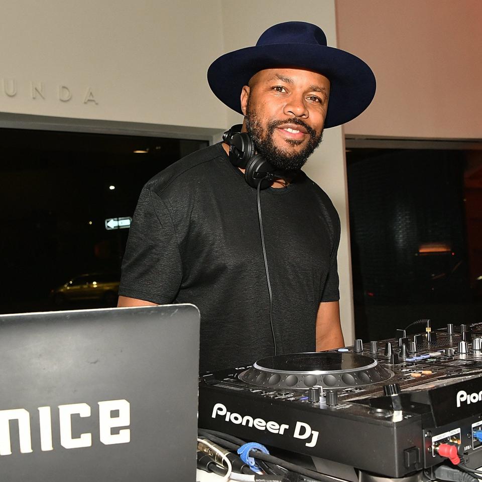 D.J. D-Nice at the Guggenheim Museum in New York in 2019.