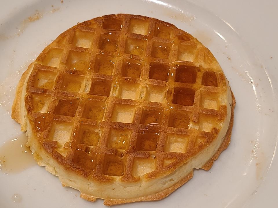 aldi frozen waffles cooked