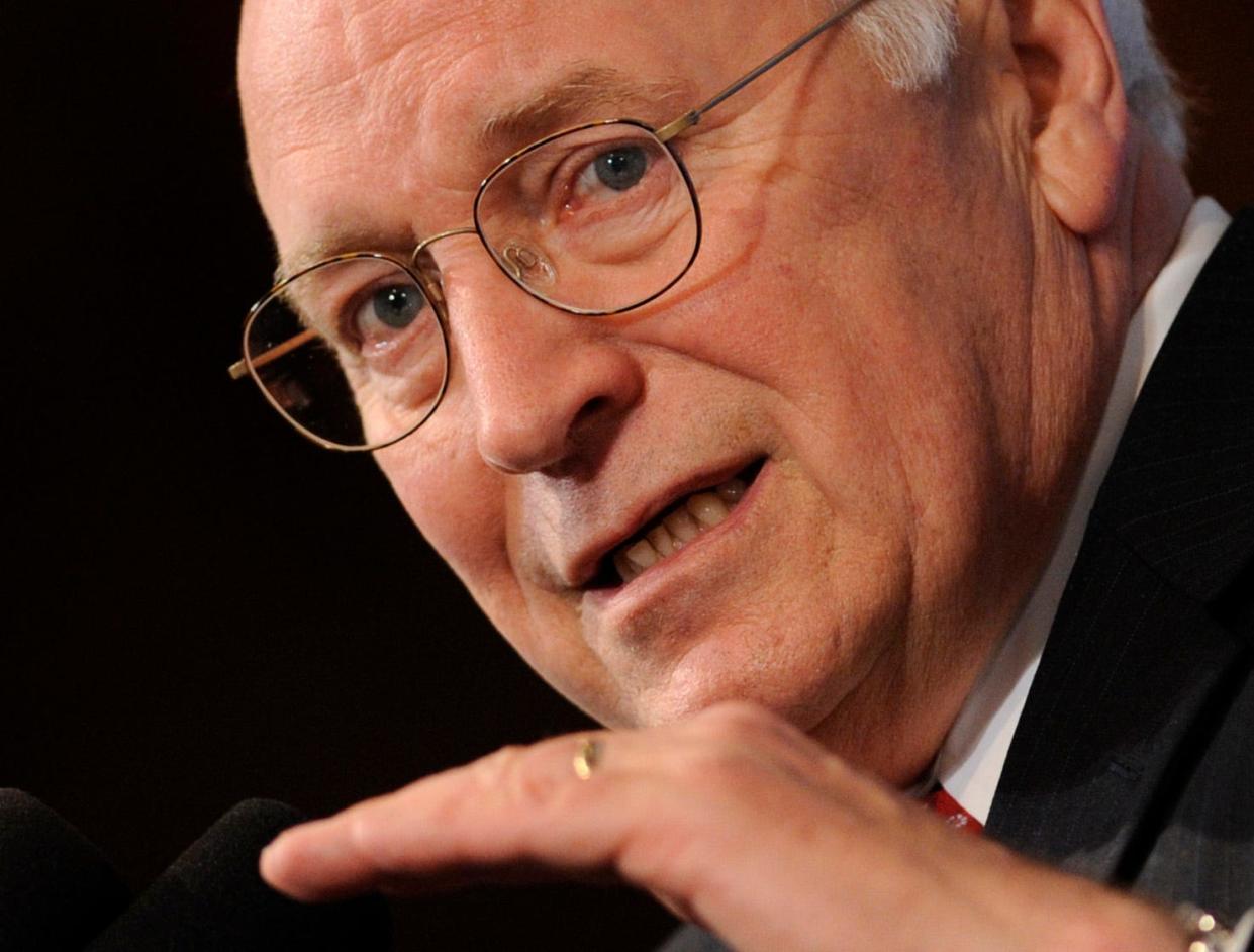 FILE -- In this June 1, 2009, file photo, former Vice President Dick Cheney speaks at the National Press Club in Washington.