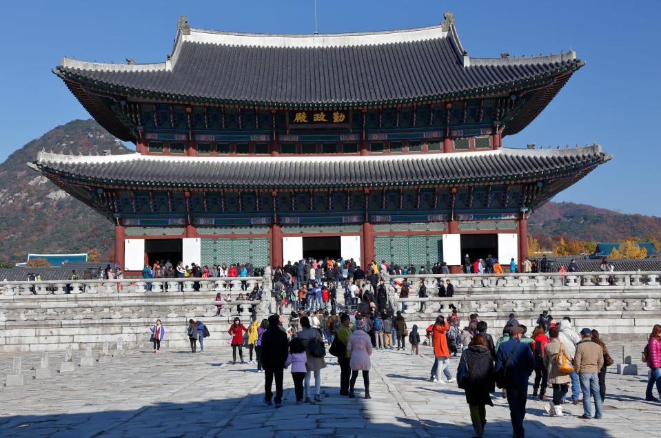 Gyeongbokgung Palace, Grand Palace Seoul, South Korea, Asia