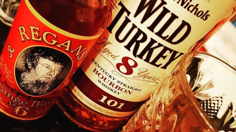 Regans bitters with wild turkey
