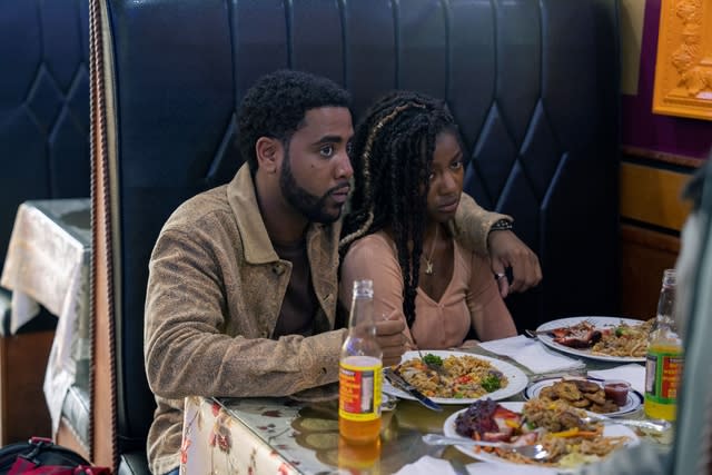 Jharrel Jerome and Adia in <i>Full Circle</i><span class="copyright">Sarah Shatz—Max</span>