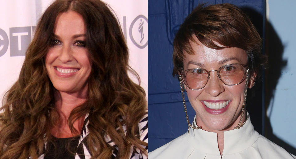 Alanis Morissette’s new look has the internet divided. <i>(Getty Images)</i>