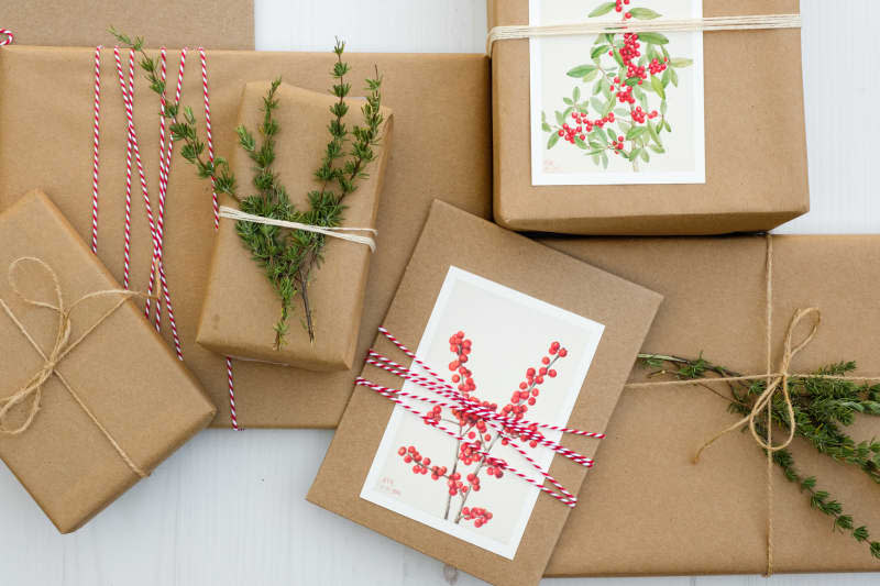 Nature Inspired Wrapping Paper Ideas