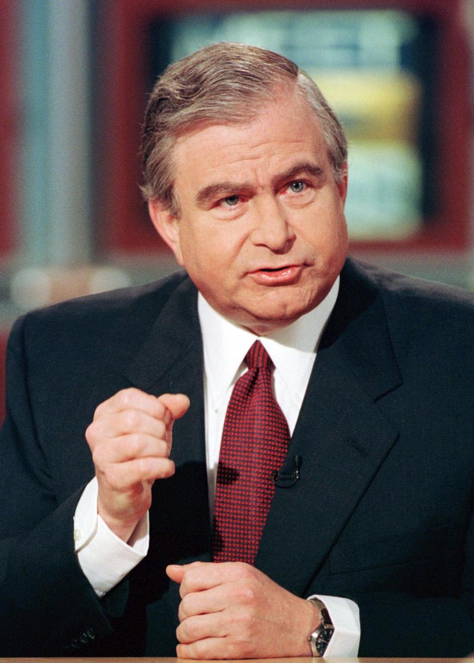Sandy Berger, then National Security Adviser, discusses the easing of sanctions on North Korea during NBC's "Meet the Press" in Washington Sunday, Sept. 19, 1999.