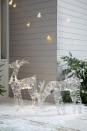 <p>From reindeers to sparkling <a href="https://www.housebeautiful.com/uk/lifestyle/storage/a34833327/untangle-christmas-lights/" rel="nofollow noopener" target="_blank" data-ylk="slk:lights;elm:context_link;itc:0;sec:content-canvas" class="link ">lights</a>, bring the festive spirit outside with Dunelm's range of garden decorations. It's perfect for putting on an amazing display for passersby. </p>