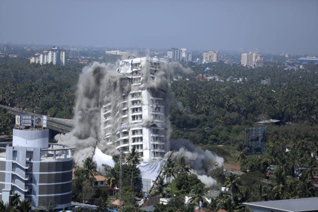 India Apartment Demolition