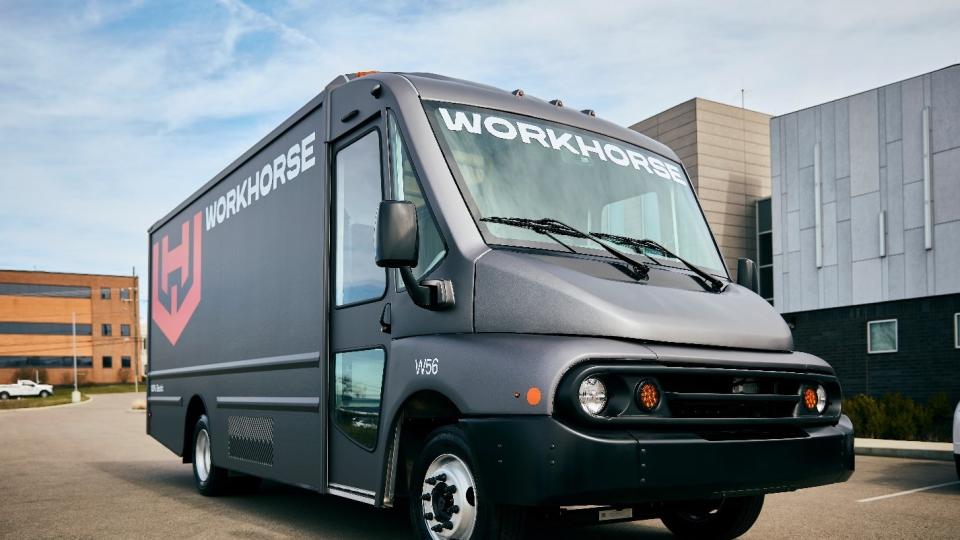 Workhorse W-56 electric step van