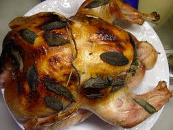 Roasted turkey