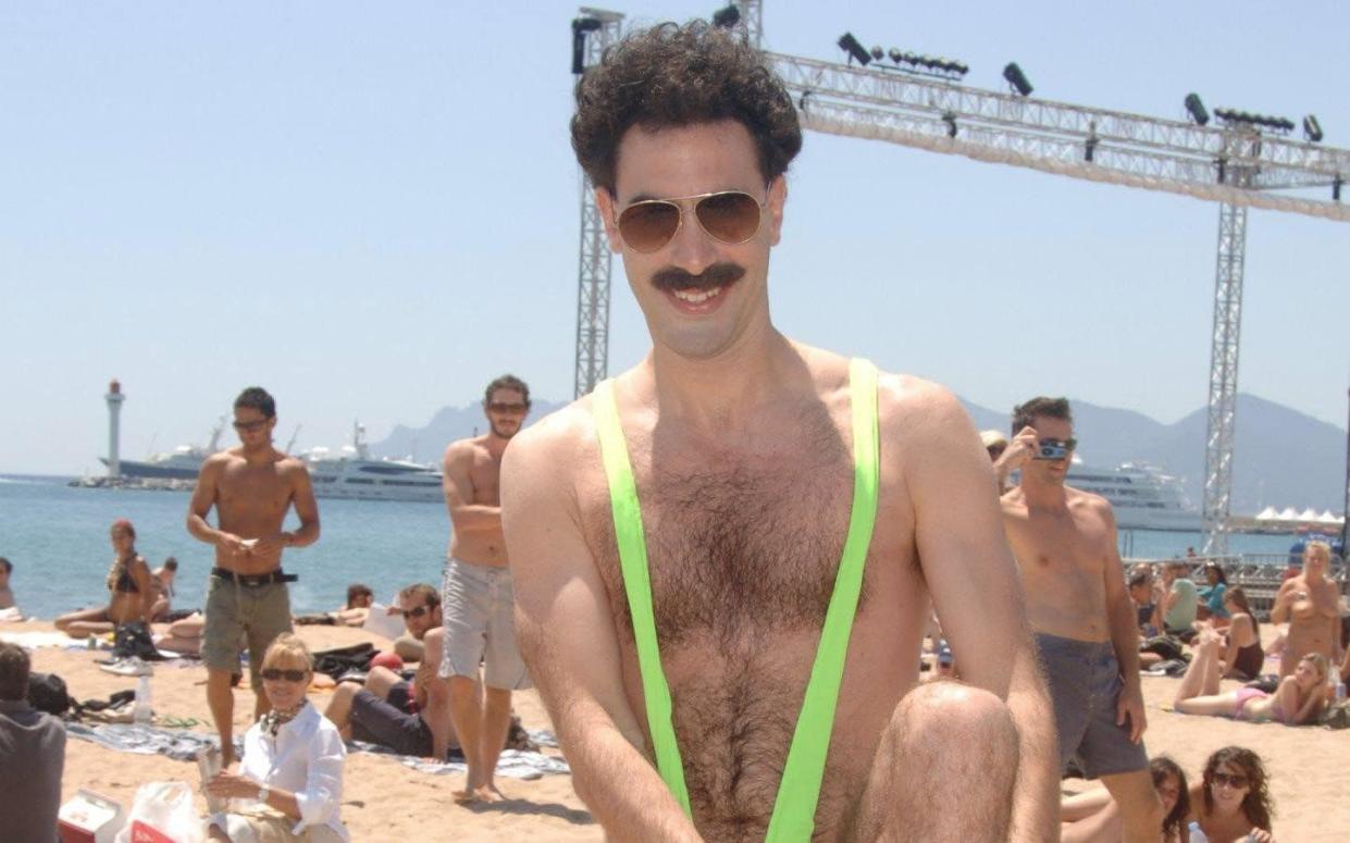 Sacha Baron Cohen dressed as Borat - PA