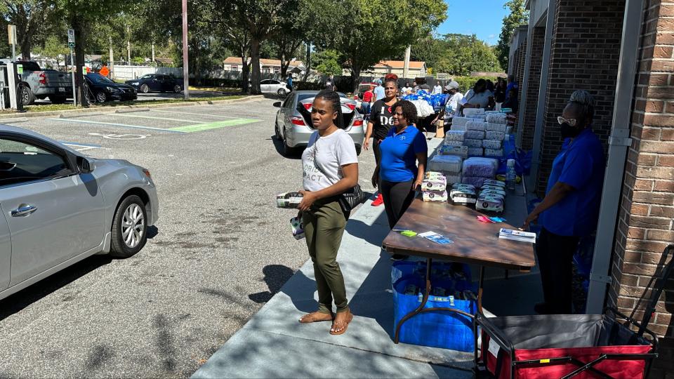 Orlando Commissioner Bakari Burns teamed up with the Central Florida Diaper Bank, Second Harvest Food Bank, Equal Ground, and OUC to pull together resources for the event.