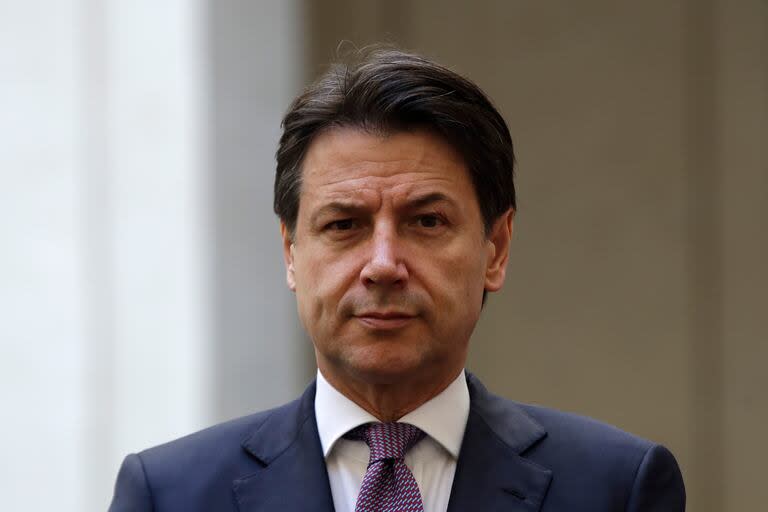 El exprimer ministro italiano Giuseppe Conte