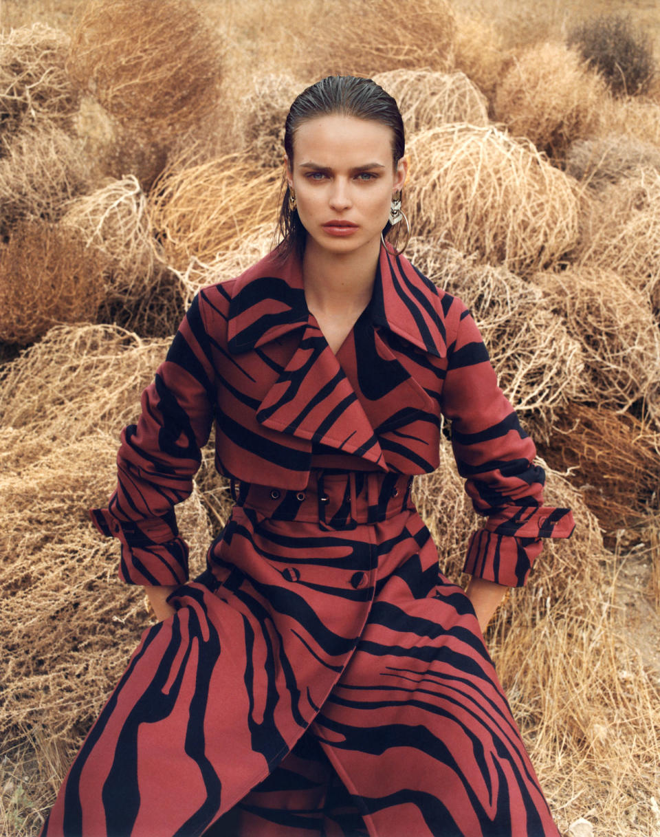 <p><strong>Model:</strong> Birgit Kos<br><strong>Photographer:</strong> Zoe Ghertner<br>(Photo: Courtesy of Roberto Cavalli) </p>