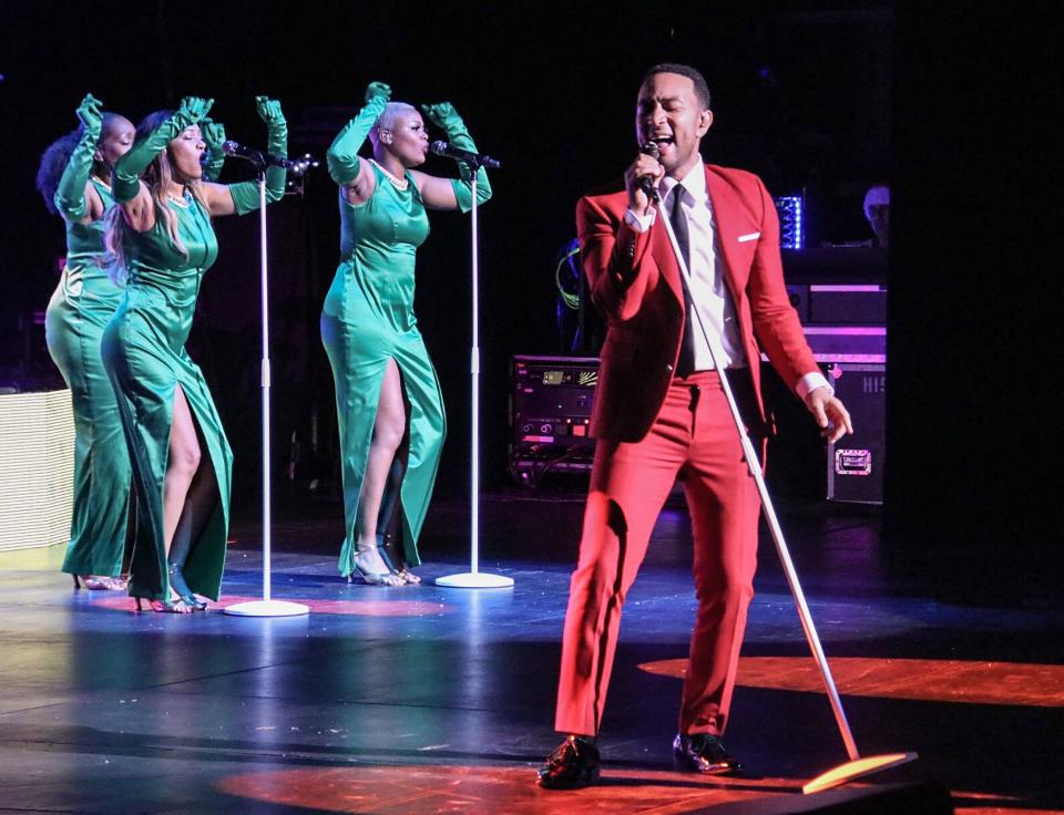 A Behind-the-Scenes Look at John Legend’s Christmas Tour Wardrobe