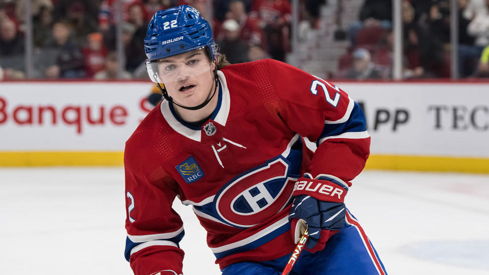 The Canadiens have locked up franchise cornerstone Cole Caufield. (Photo by Vincent Ethier/Icon Sportswire via Getty Images)