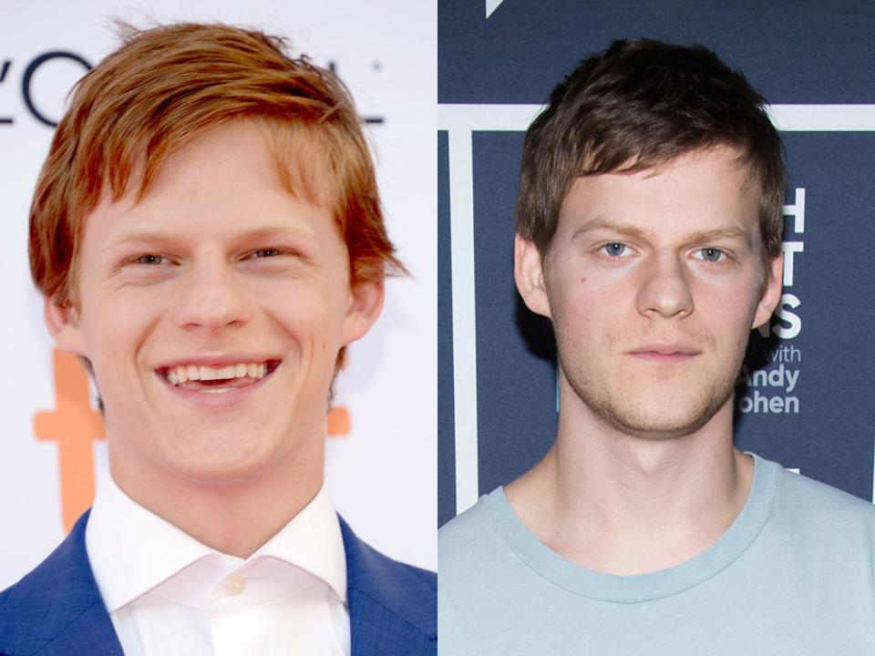 lucas hedges redhead