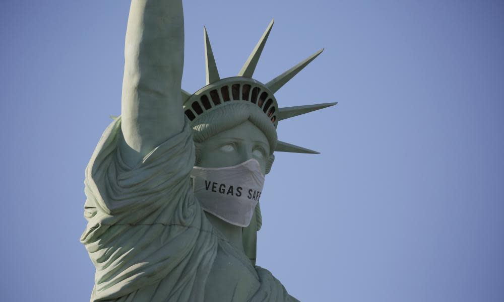 <span>Photograph: John Locher/AP</span>