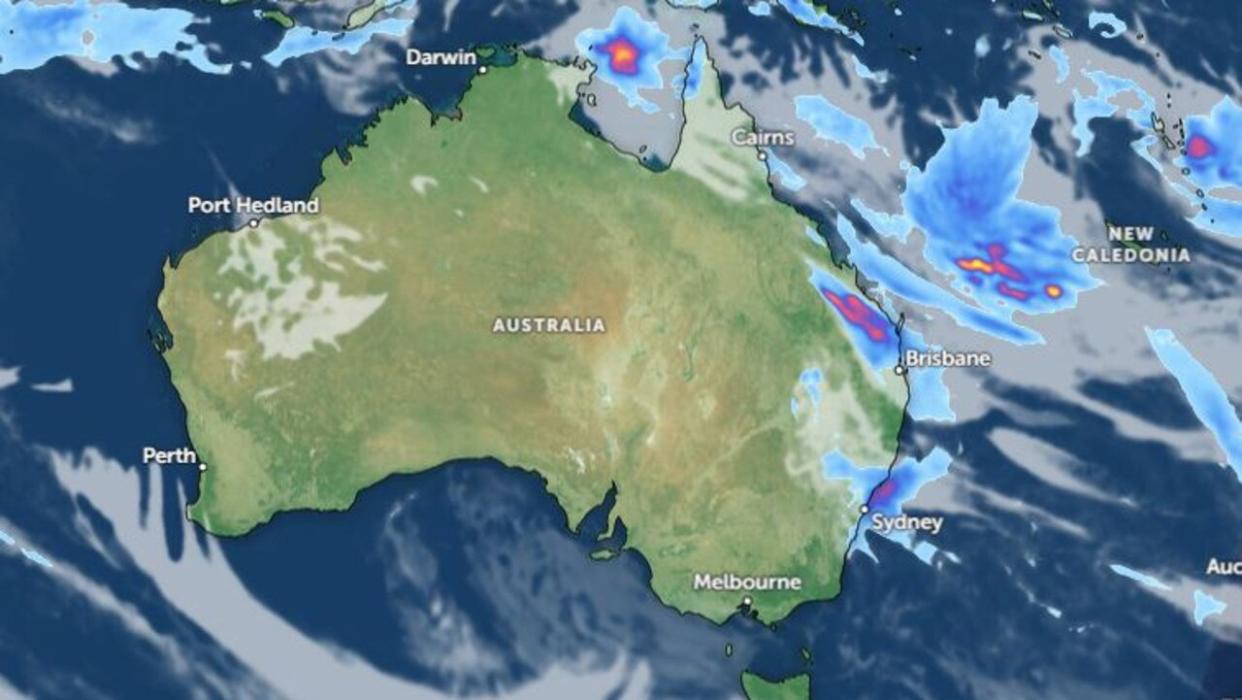 Assignment Freelance Picture Zoom Earth Precipitation Map for Saturday 20 April at 4PM