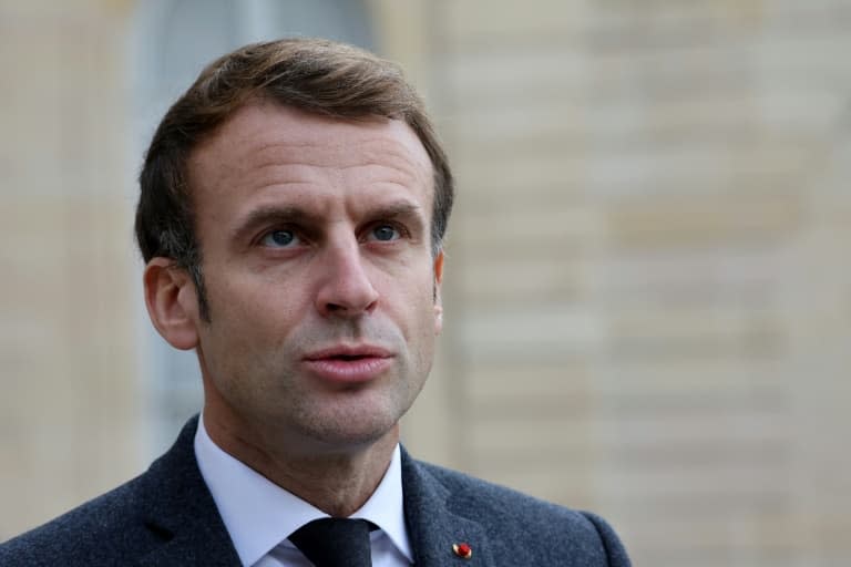 Emmanuel Macron à l'Elysée le 24 novembre 2021 - Thomas COEX © 2019 AFP